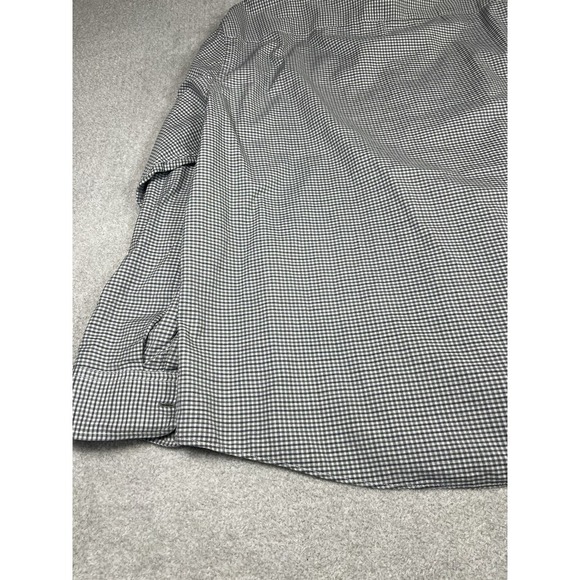 UNTUCKit Men's Frizzante Button Down Shirt Gray‎ Green Black Checkered Size 3XL - Picture 9 of 11